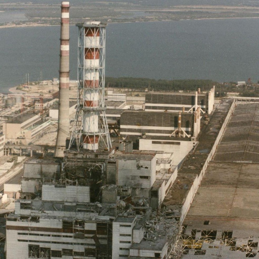 A incidência de câncer de tireoide em crianças disparou na Ucrânia e nos países vizinhos, após o desastre da usina nuclear de Chernobyl, em 1986 — Foto: BBC News fonte