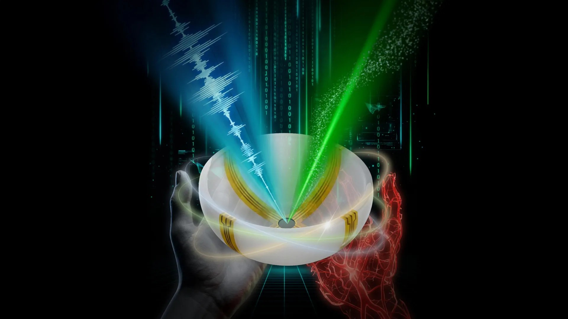 Nova técnica combina ultrassom e laser para criar imagens 3D coloridas do corpo