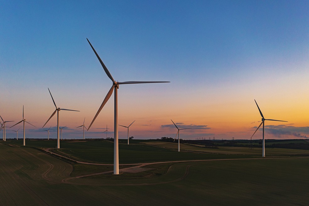 energia eólica, energia limpa, — Foto: Getty Images