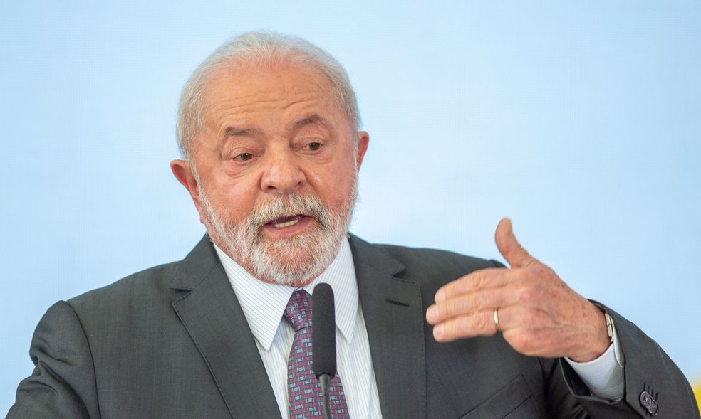 Presidente Luiz Inácio Lula da Silva cobra que FMI transforme as dívidas dos países africanos em investimentos em infraestrutura — Foto: Agência Brasil