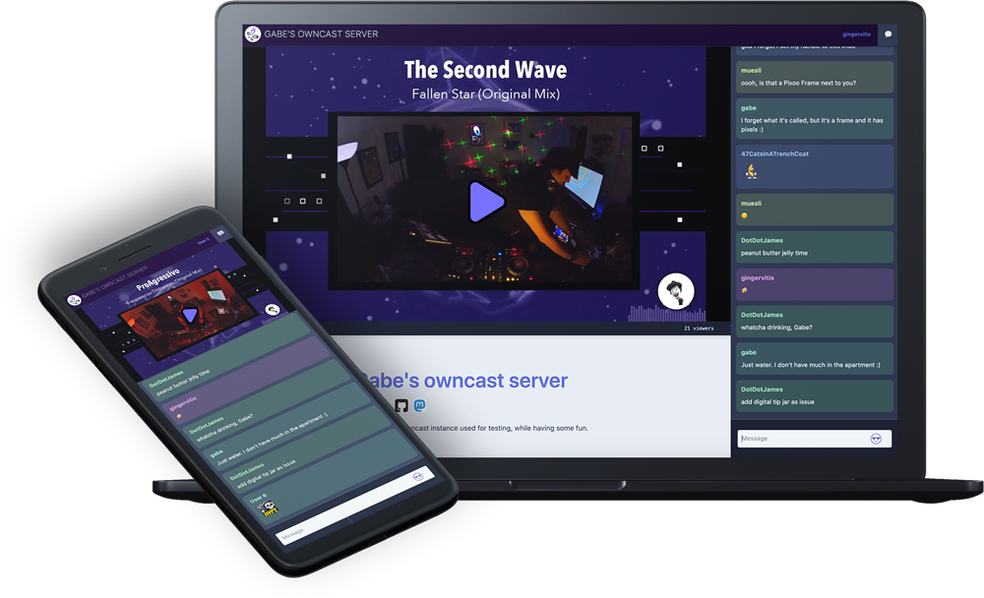 Owncast — Foto: Reprodução