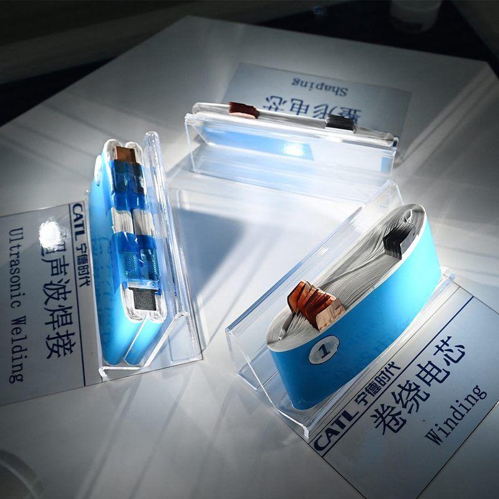 O fabricante chinês CATL passou a ser o maior produtor de baterias para veículos elétricos do mundo em 2017 — Foto: BBC News fonte