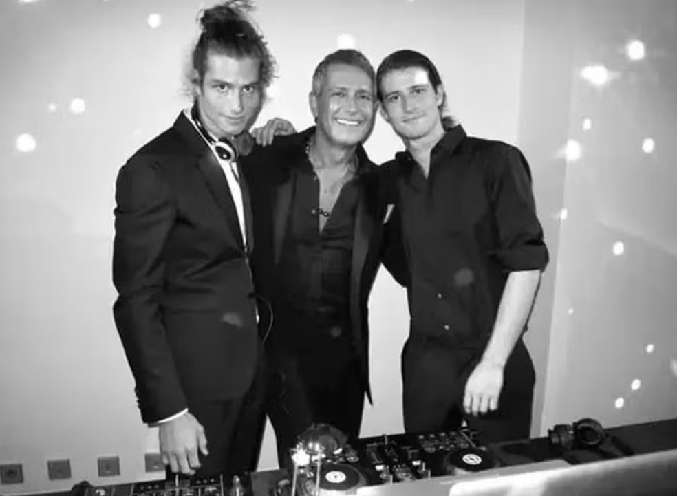 Sean, Carlos e Anthony Souza — Foto: Foto: Reprodução/X