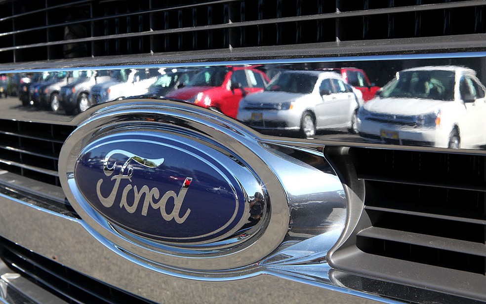 Carros da Ford — Foto: Getty Images