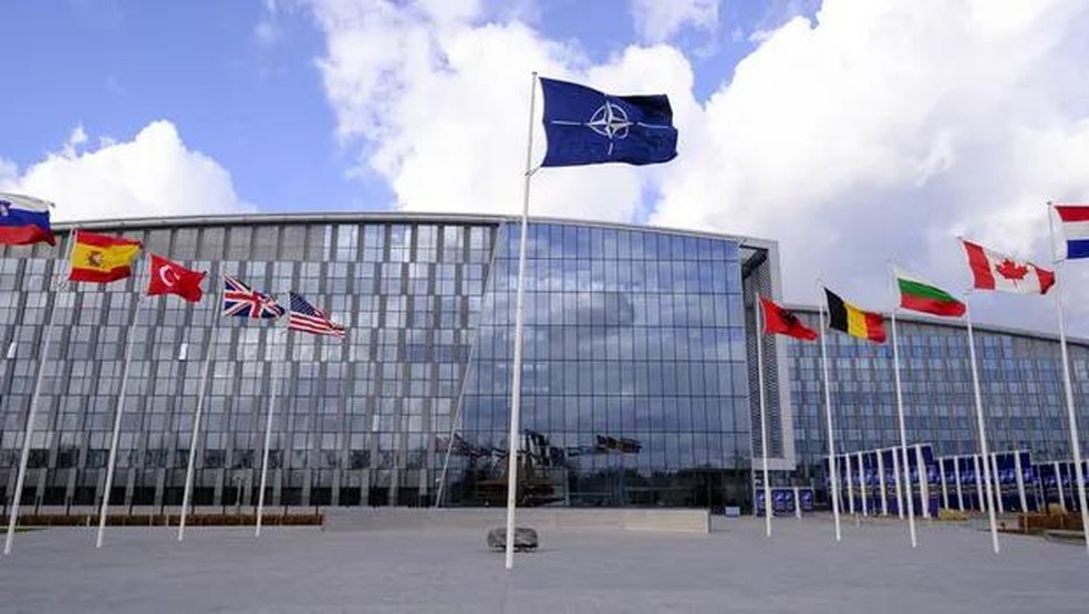 Sede da OTAN  — Foto: Thierry Monasse