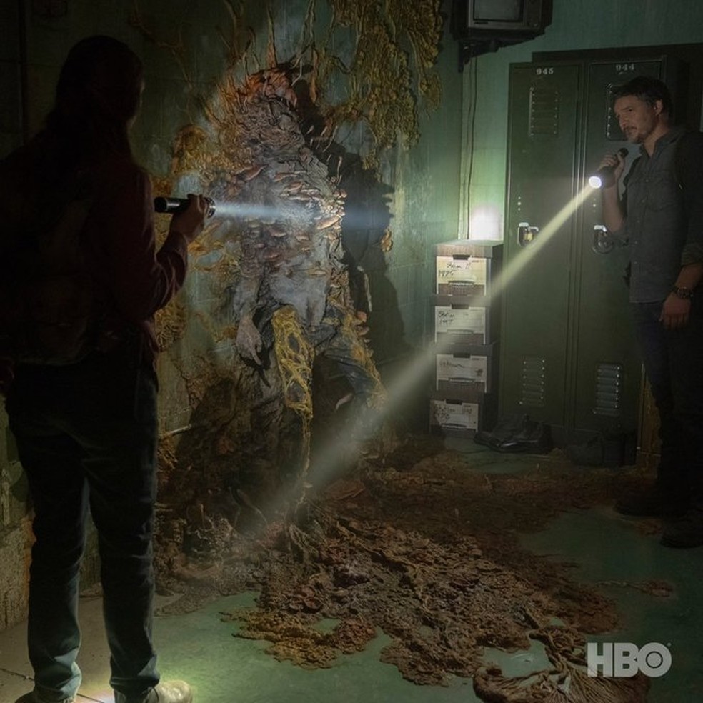 Cena da série The Last of Us mostra rastro deixado por infecção de fungos — Foto: Divulgação/HBO