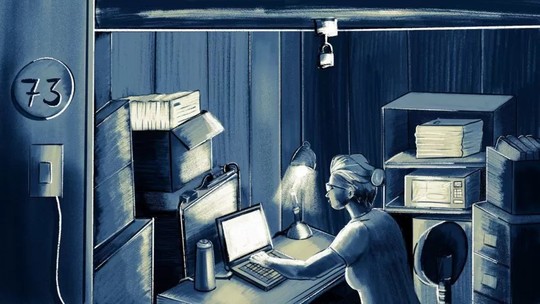 Dark offices': os boxes de armazenamento de móveis que estão virando escritórios em SP