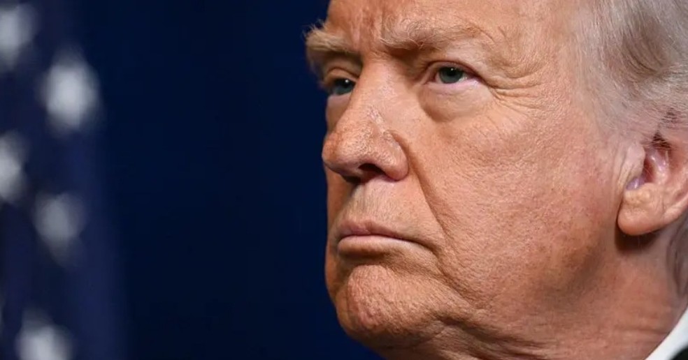 rump, de 79 anos, é o presidente mais velho a tomar posse na história dos EUA — Foto: Getty Images/BBC