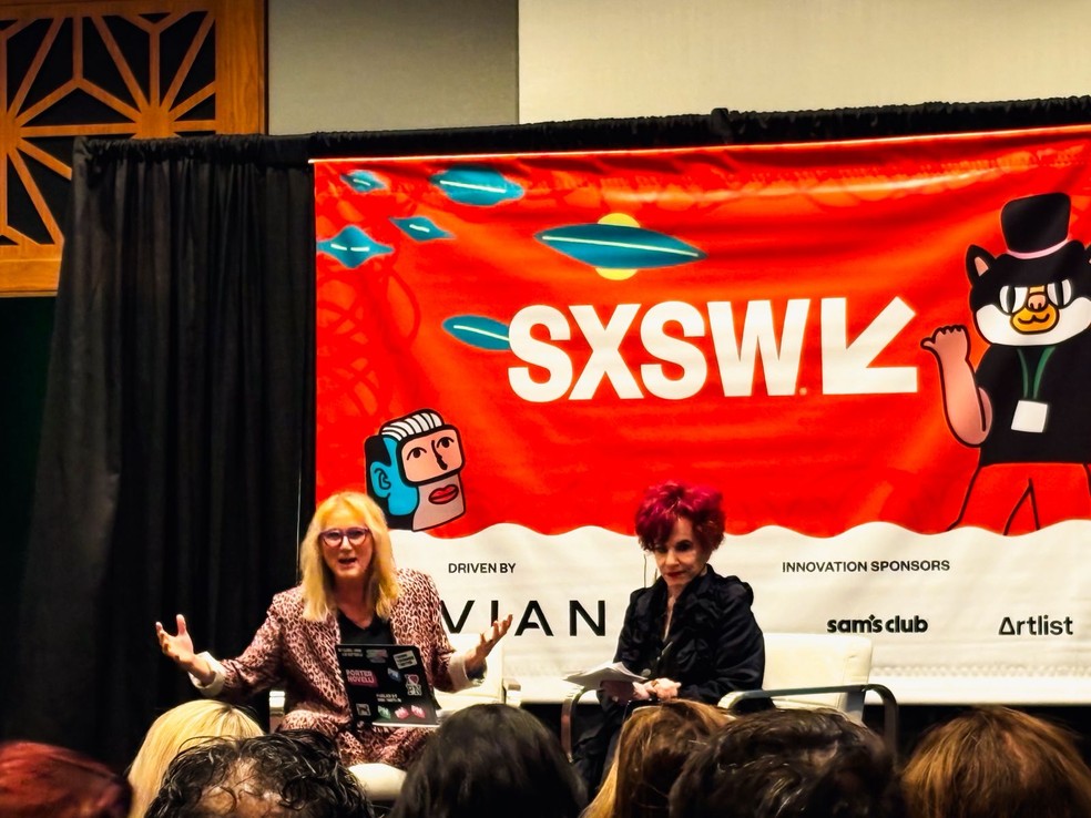 Futuristas Sarah DaVanzo e Faith Popcorn — Foto: Rennan Julio/Época NEGÓCIOS