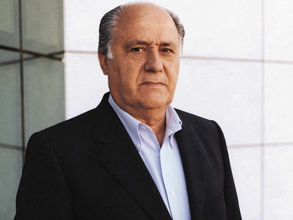 Amancio Ortega, fundador da Inditex, controladora da Zara — Foto: Reprodução/Wikipedia