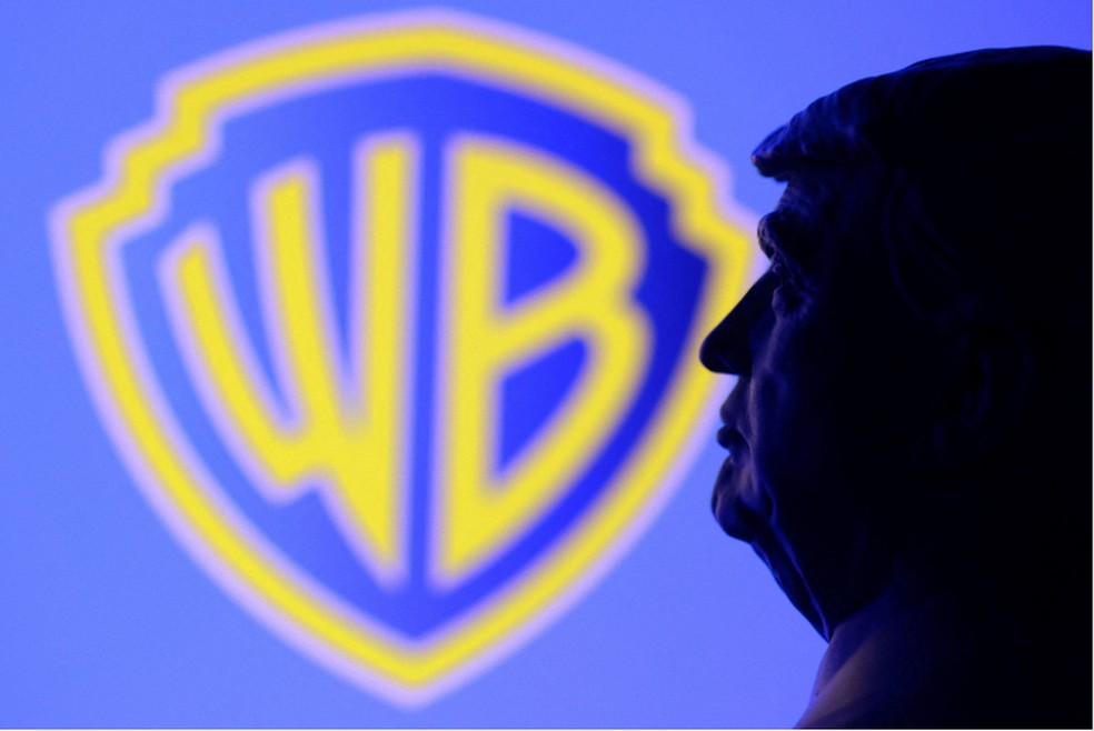Trump diz que estará 'envolvido' na decisão sobre a fusão da Warner Bros — Foto: Reuters via BBC News
