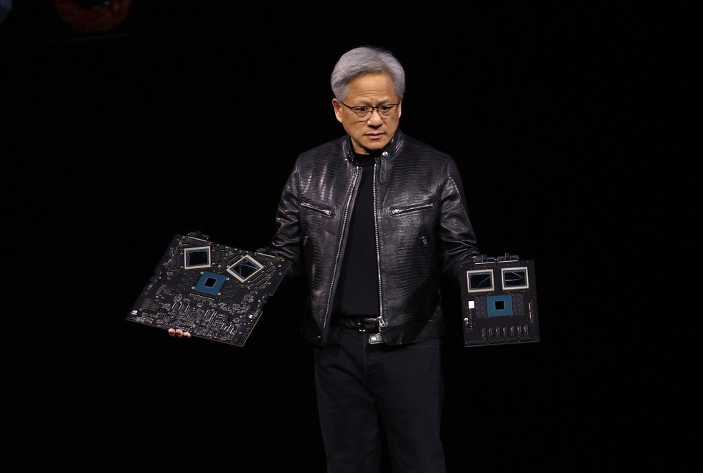 Fundador e CEO da Nvidia, Jensen Huang acaba de ganhar o primeiro ...