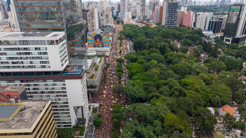 Edição de 2026 do bloco do Acadêmicos do Baixo Augusta — Foto: Divulgação