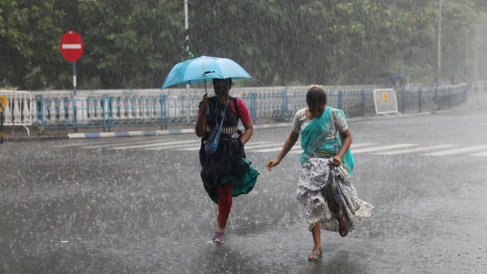 Fonte da BBC News - Foto: Meteorologistas dizem que os rios atmosféricos também estão impactando os sistemas climáticos da Índia