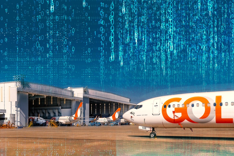 A Gol está usando inteligência artificial em diferentes áreas, a partir de parcerias com startups — Foto: Ricardo Padovese/Divulgação