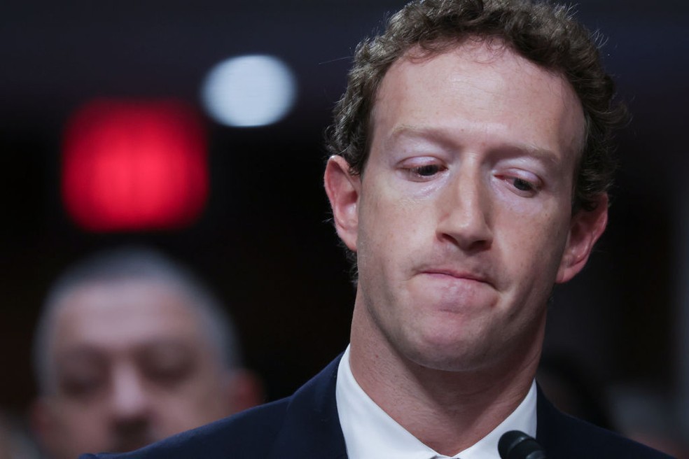Mark Zuckerberg, cofundador da Meta — Foto: Alex Wong/Getty Images