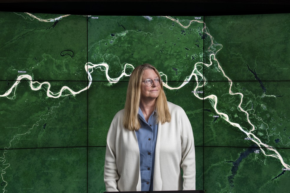 Rebecca Moore, diretora responsável pelo Google Earth e Google Earth Engine — Foto: Divulgação