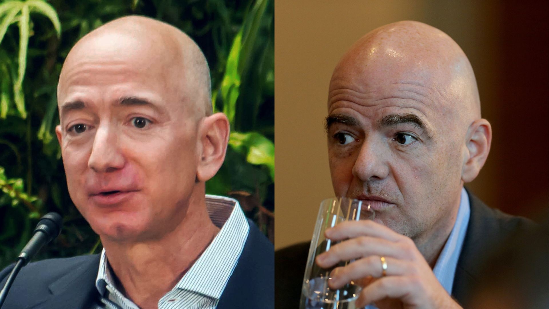 Jeff Bezos é presidente da Fifa? Semelhança com Gianni Infantino causa confusão entre internautas