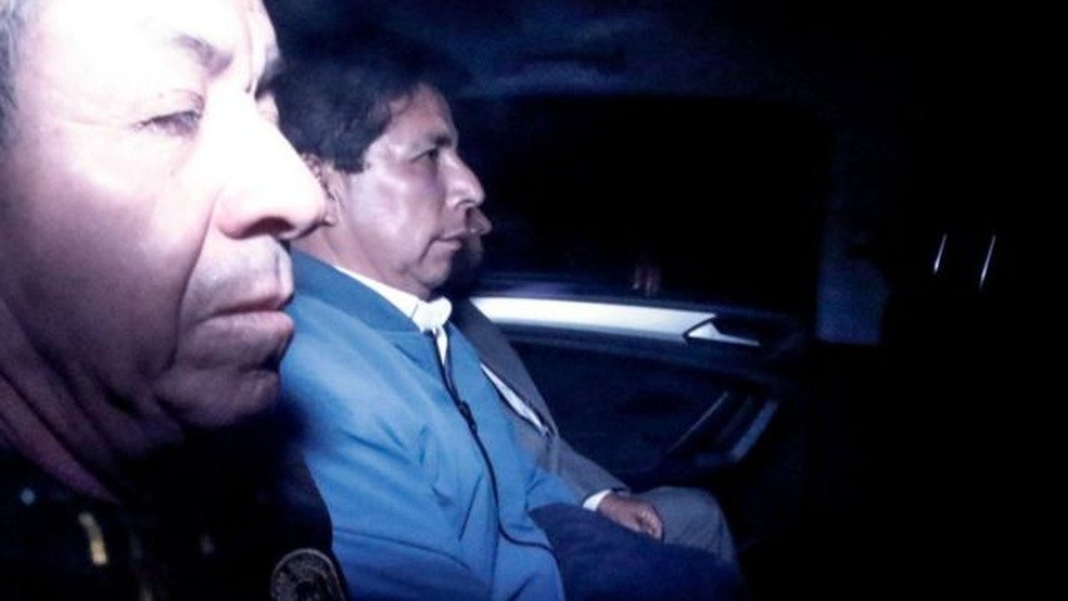 Castillo foi preso após tentar dissolver o Congresso — Foto: Getty Images (via BBC)