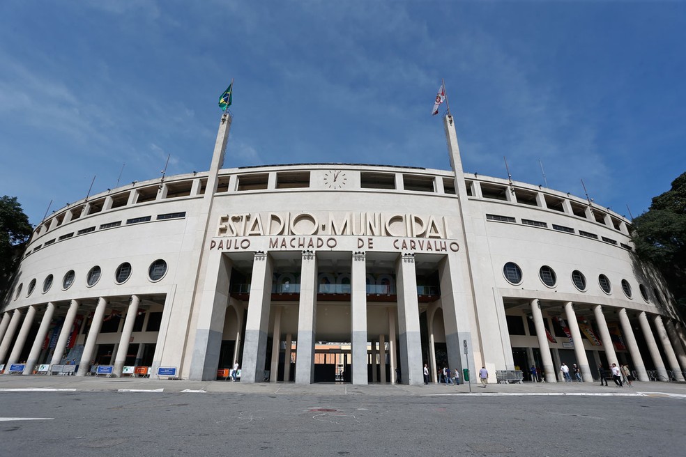 Estádio passa a se chamar Mercado Livre Arena Pacaembu — Foto: Wikimedia Commons