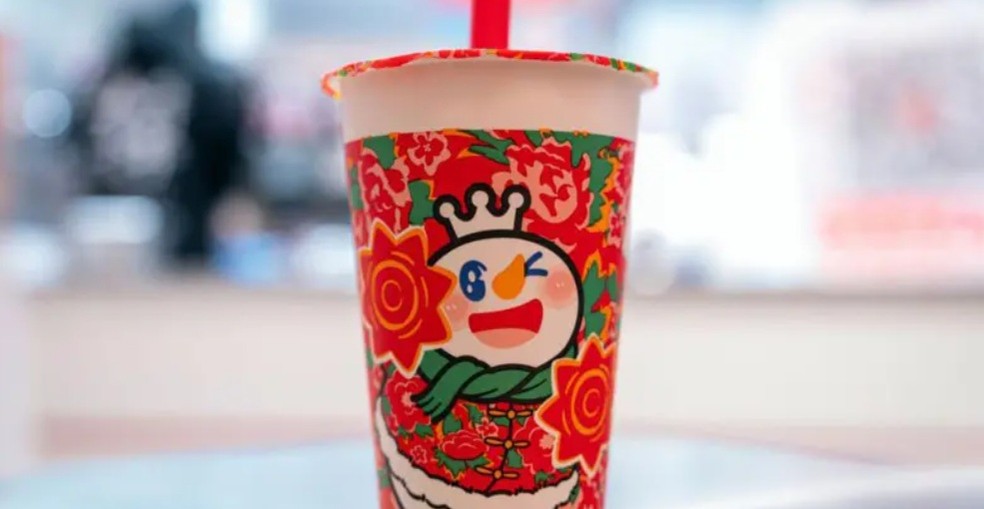 O mascote Snow King é comparado ao Ronald McDonald na China — Foto: Getty Images/BBC