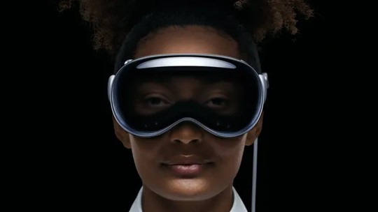 Apple Vision Pro é o novo headset de realidade aumentada da Apple 