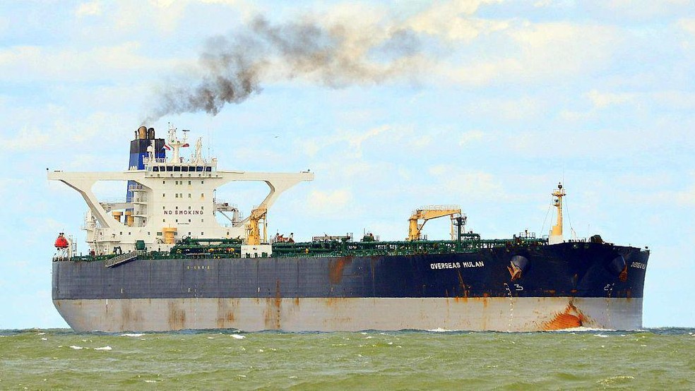 O Bella 1, rebatizado como Marinera, foi interceptado nas primeiras horas do dia 7 de janeiro — Foto: BBC News fonte