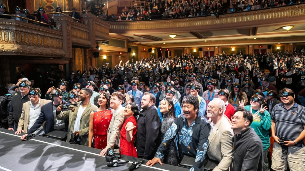 Público assiste à exibição de série no SXSW 2024 — Foto: Divulgação