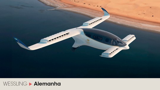 Empresa alemã projeta veículo elétrico voador ideal para transporte regional