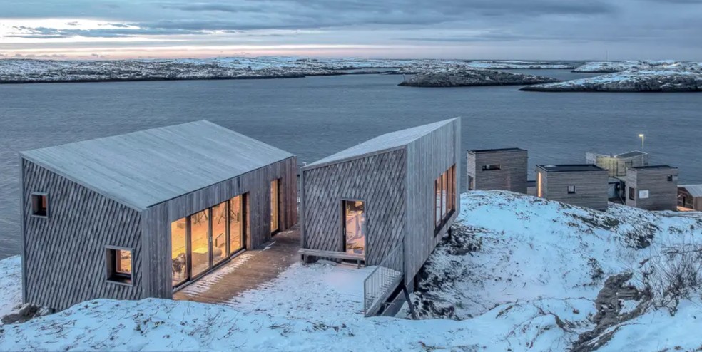 Vila ártica para aluguel no Airbnb — Foto: Reprodução