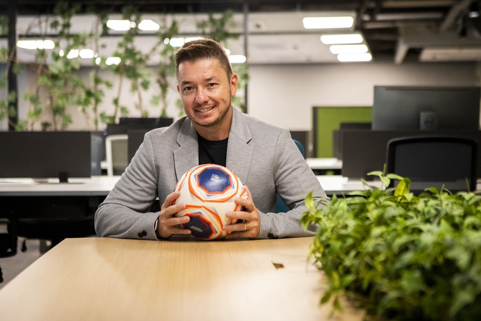 Fernando Patara, cofundador e chefe de Inovação do Arena Hub: "Buscamos startups que façam soluções para o esporte" — Foto: Divulgação