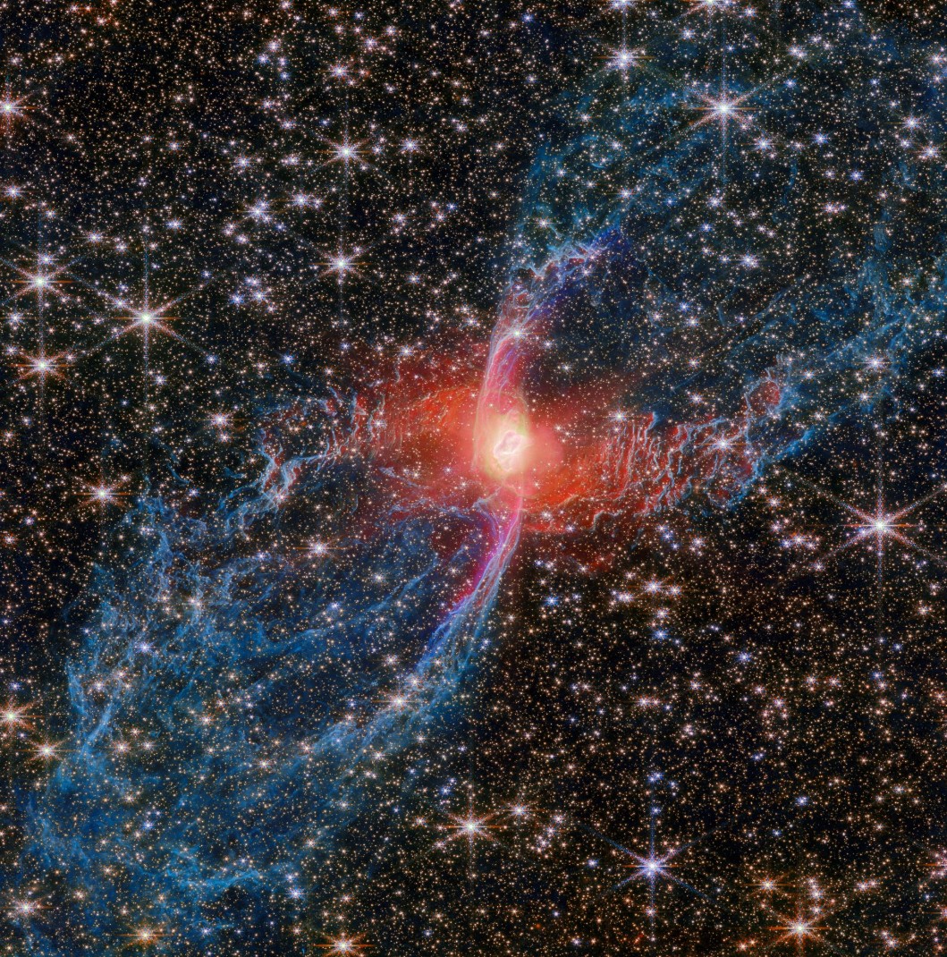 Telescópio James Webb revela segredos da Nébula da Aranha Vermelha ...