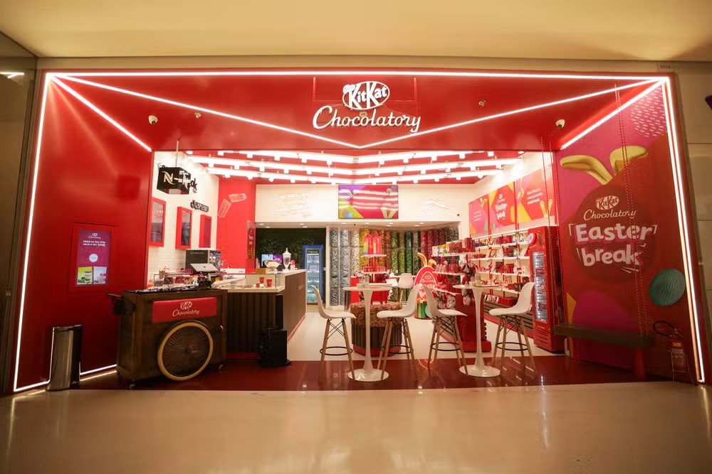 Nestlé encerra operação das lojas KitKat Chocolatory no Brasil