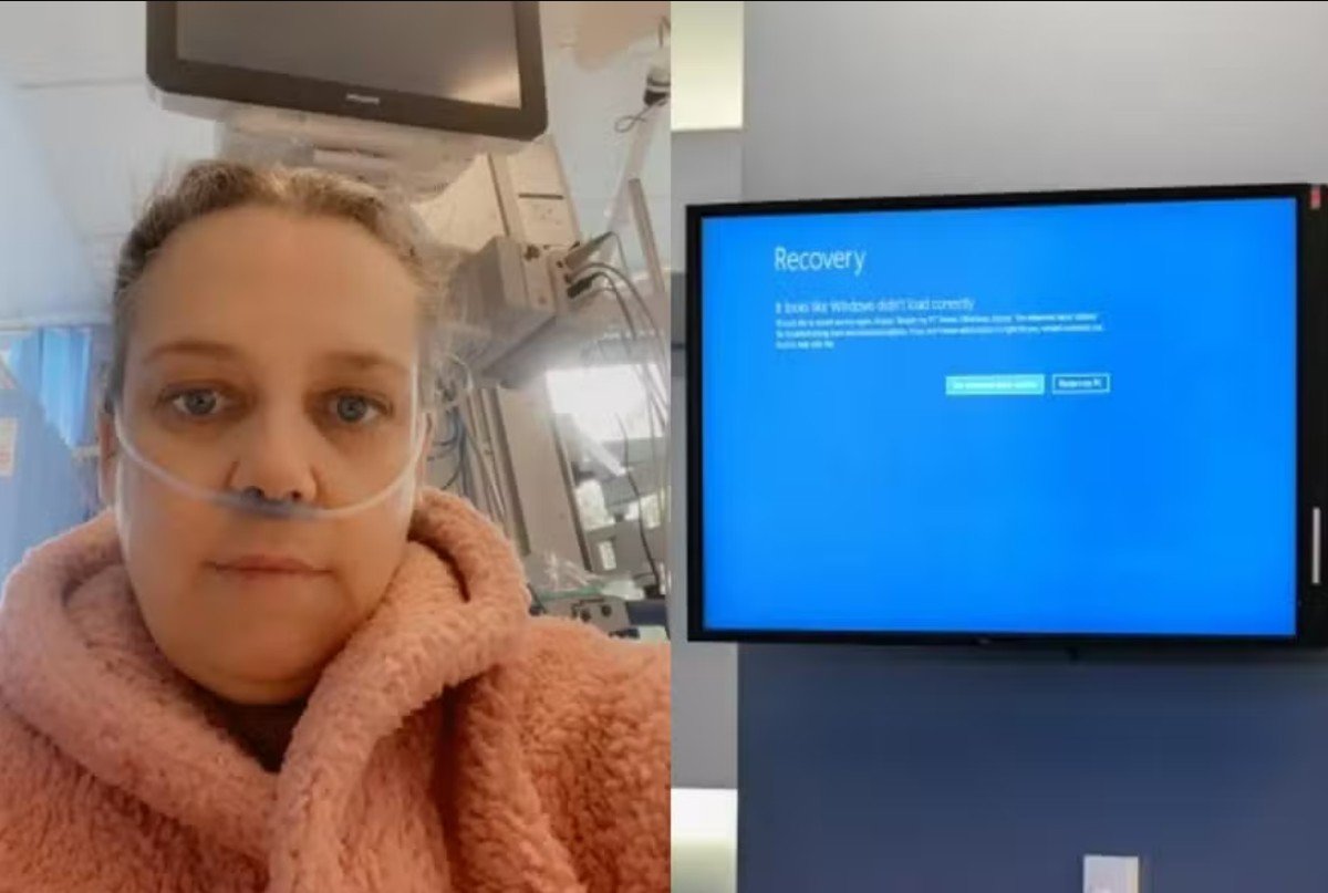 Britânica com câncer terminal teve cirurgia para remover tumor no cérebro cancelada devido a apagão cibernético | Tecnologia