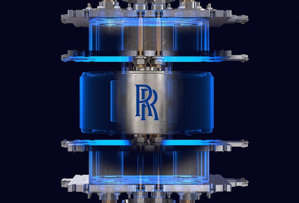 Reator pode reduzir o tempo de viagem de oito a nove meses para apenas 45 dias — Foto: Divulgação Rolls-Royce