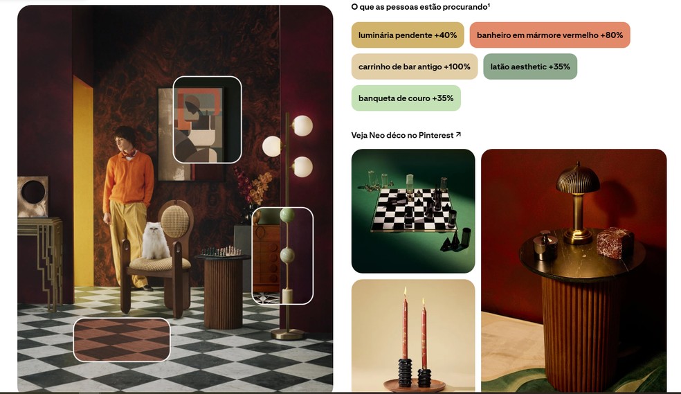 Neo déco — Foto: Reprodução/Pinterest