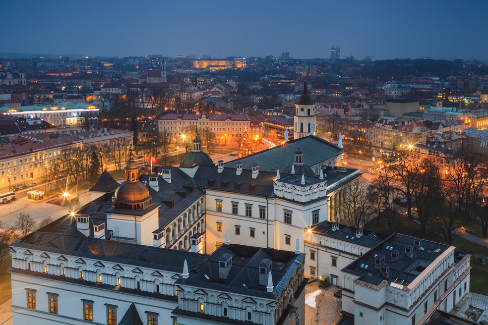 Vilnius, capital da Lituânia — Foto: Getty Images