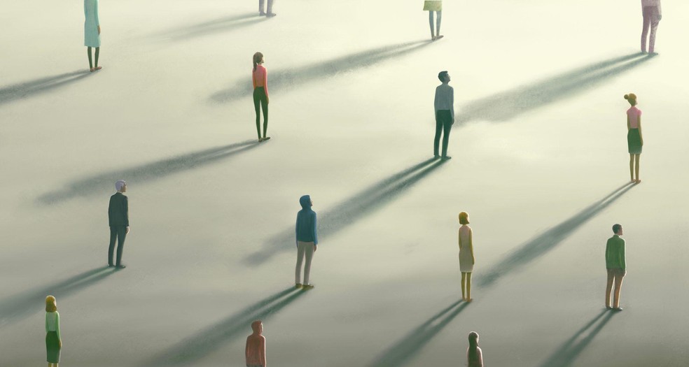 33% dos britânicos de 16 a 29 anos relataram sentir solidão "com frequência, sempre ou às vezes", sendo a taxa mais alta entre todas as faixas etárias — Foto: BBC News fonte