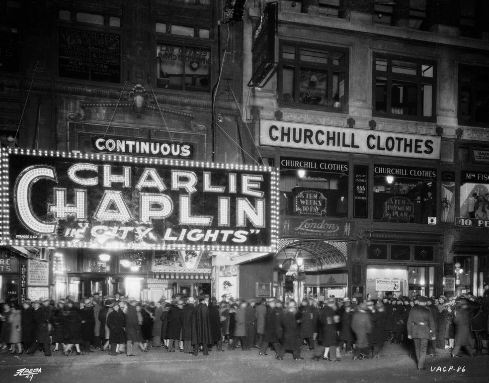 A bilheteria de Luzes da Cidade rendeu três vezes mais que seu orçamento — Foto: BBC News fonte