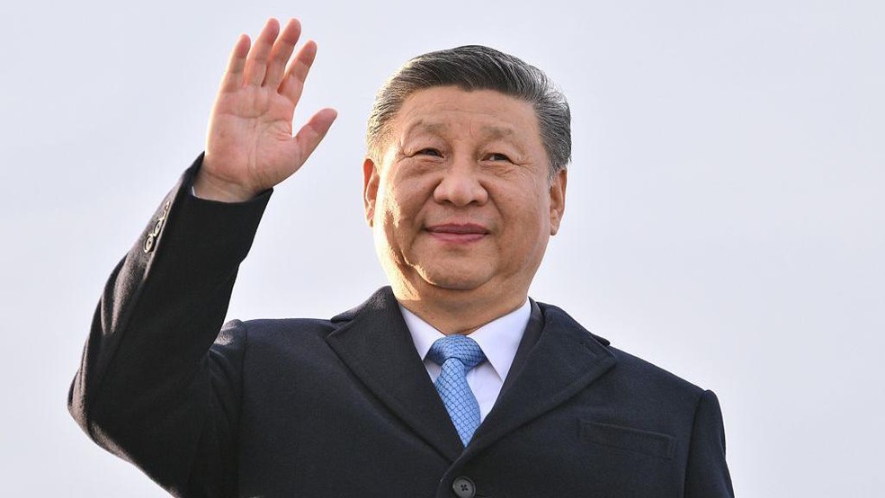 Sob Xi Jinping, os planos quinquenais da China têm como foco o "desenvolvimento de alta qualidade" — Foto: BBC News fonte