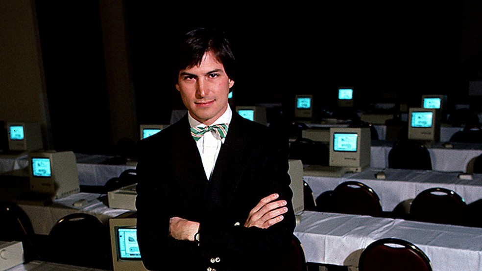 Steve Jobs foi um dos fundadores da tecnologia que representaram o computador em 1982 — Foto: BBC News fonte