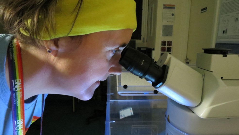 A professora Tara Spires-Jones prevê que poderá haver desenvolvimentos revolucionários neste campo de estudos sobre Alzheimer — Foto: BBC News fonte