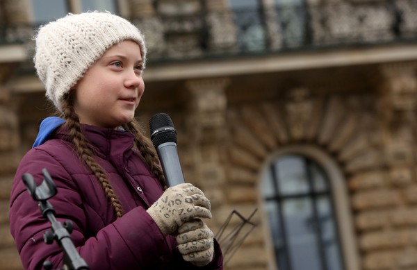 Greta diz estar 'pronta para passar megafone' na luta pelo clima