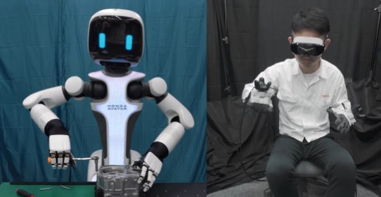 Honda apresenta robô que reproduz movimentos humanos para realizar tarefas à distância; veja ele em ação