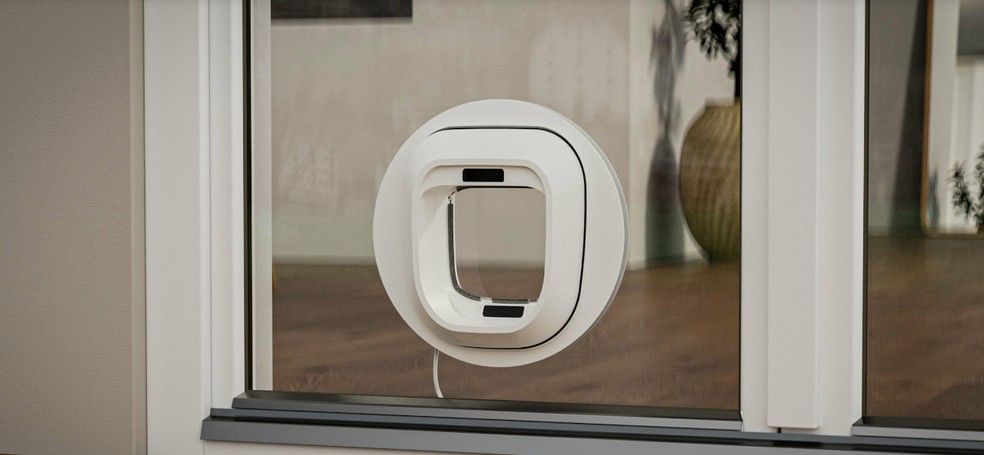 Janela inteligente criada pela startup suíça Flappie — Foto: Divulgação/Flappie