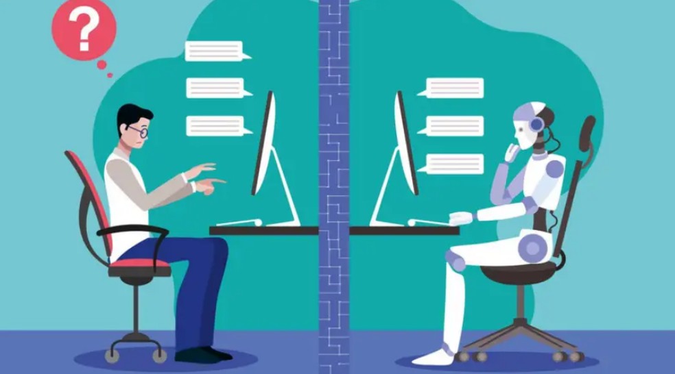 Em 2014, um chatbot de IA chamado Eugene Goostman convenceu 33% dos juízes de que era humano no Teste de Turing — Foto: Getty Images via BBC News