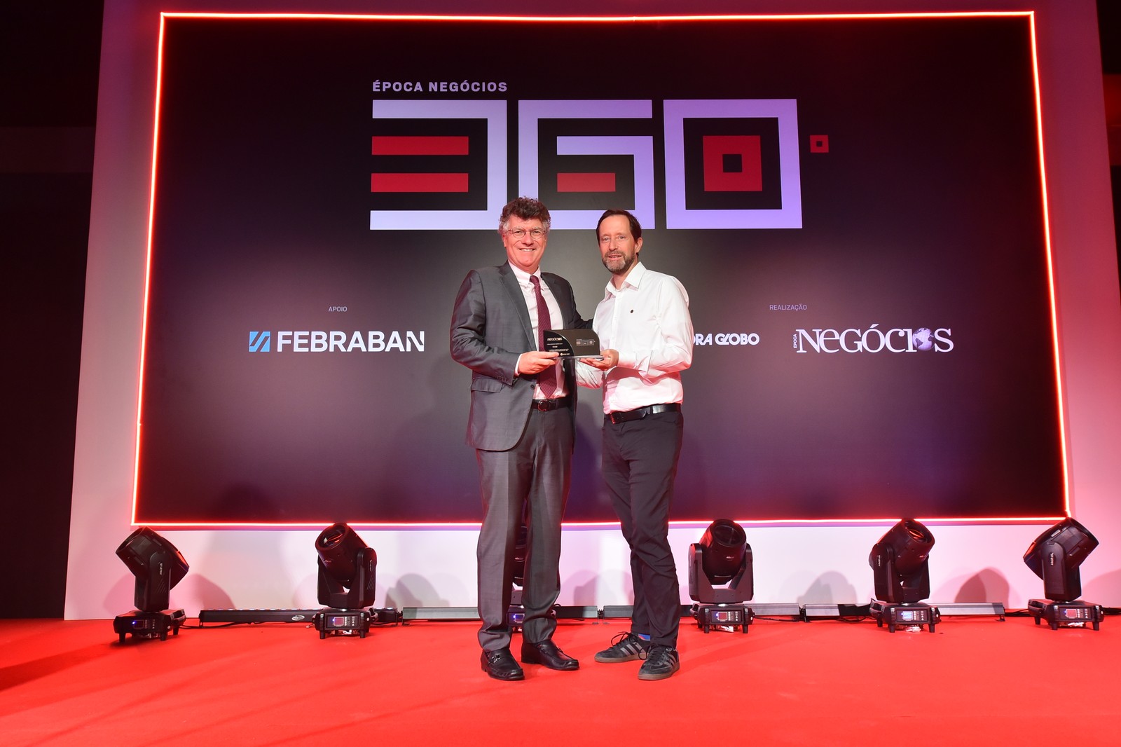 Eduardo Parente, CEO da YDUQS, recebeu o prêmio em nome da empresa na categoria Educação — Foto: Flavio Santana