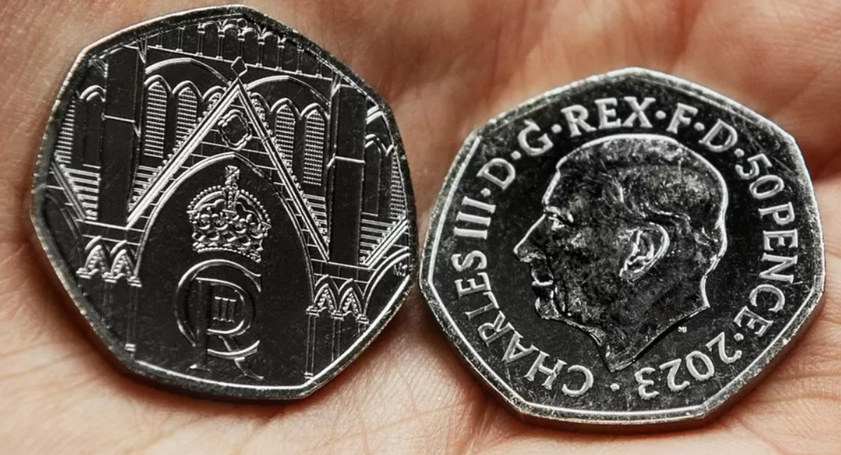 England issued a special coin to celebrate the coronation of King Charles III |  the world