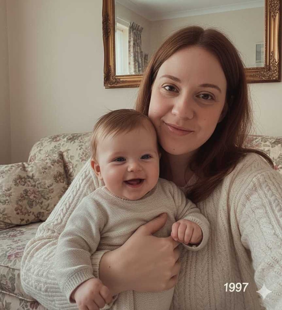 A repórter da Época NEGÓCIOS, Fabiana Rolfini, testou a trend no Gemini — Foto: Arquivo pessoal