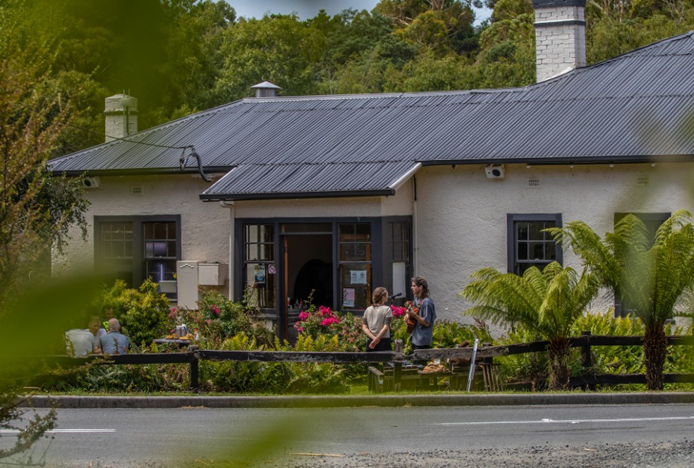O verdadeiro hotel de Weldborough — Foto: Divulgação